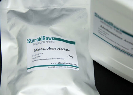 China Goed Getolereerde Anabole van het Poedermethenolone van Primobolan Steroid Acetaat 434-05-9 99% Hoge Zuiverheid leverancier